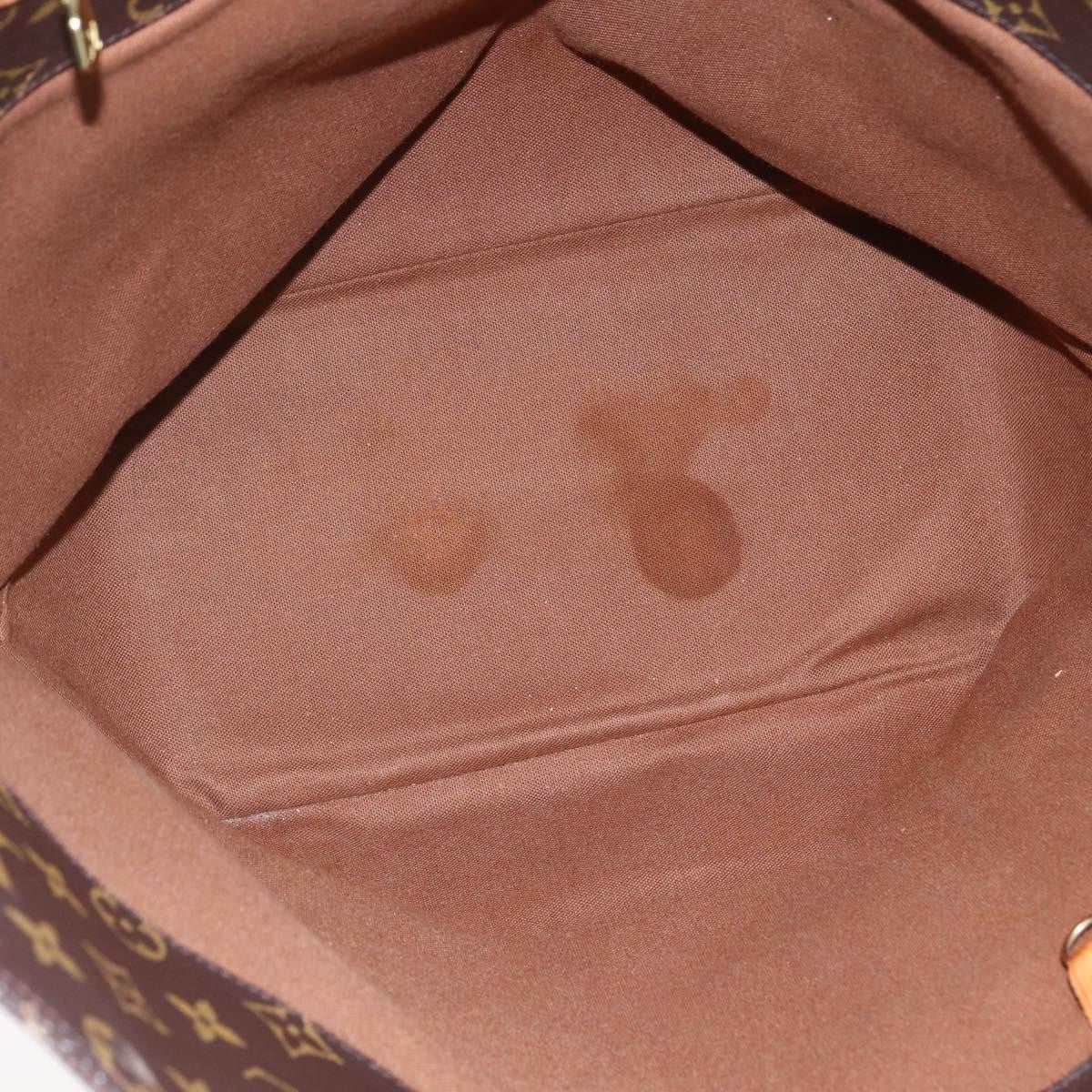 Louis Vuitton Shopping Sac Handbag Monogram Canvas