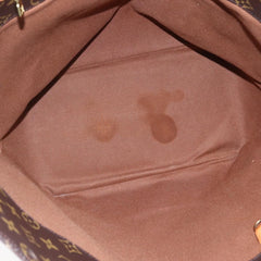 Louis Vuitton Shopping Sac Handbag Monogram Canvas