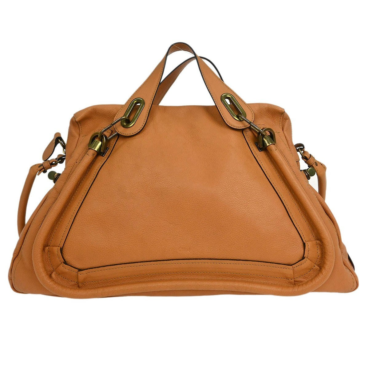 Chloe Paraty Top Handle Bag Leather