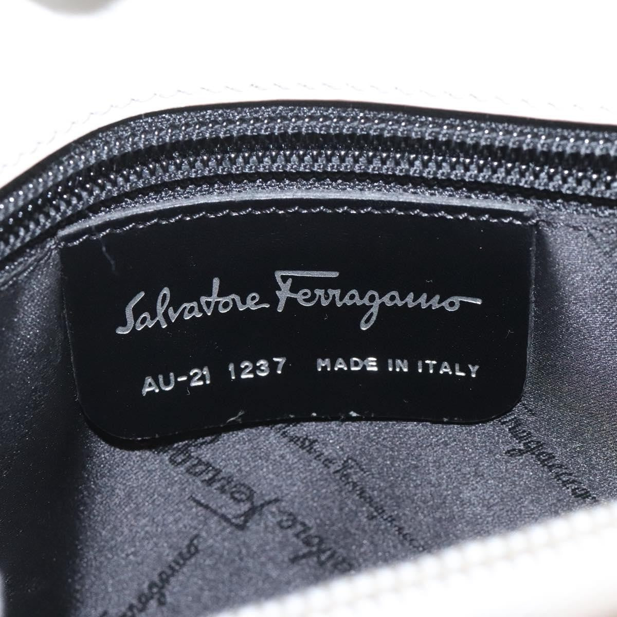 Salvatore Ferragamo Gancini Shoulder Bag Leather