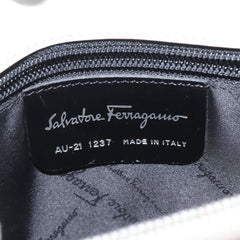 Salvatore Ferragamo Gancini Shoulder Bag Leather
