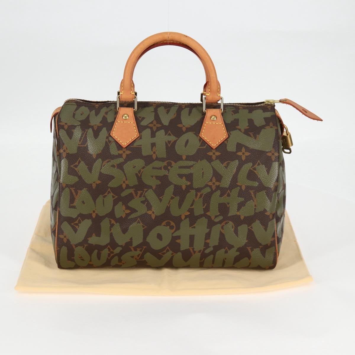 Louis Vuitton Speedy Handbag Limited Edition Monogram Graffiti