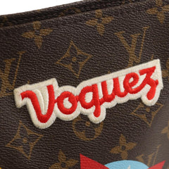 Louis Vuitton Toiletry Pouch Limited Edition Patches Monogram Canvas