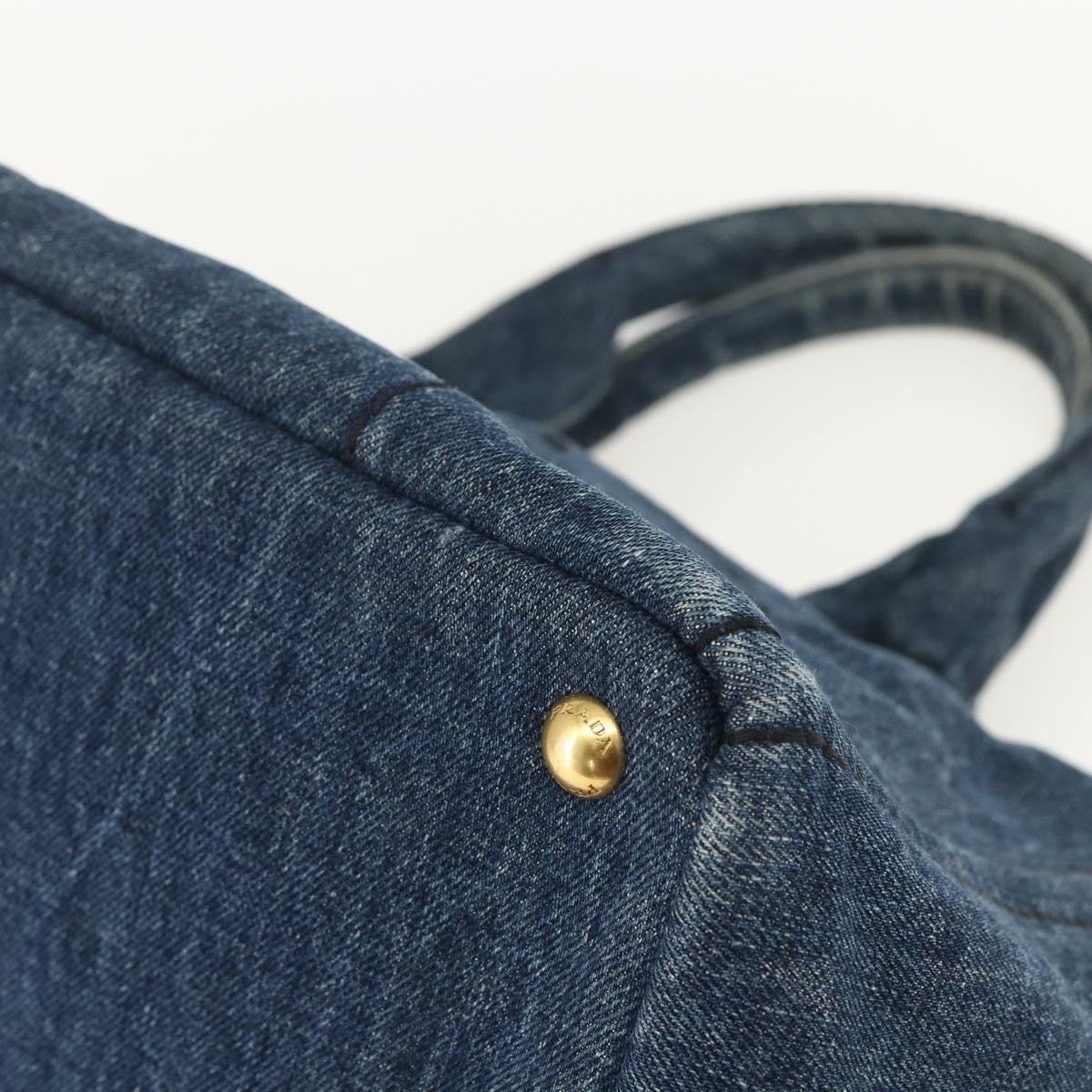 Prada Canapa Tote Denim