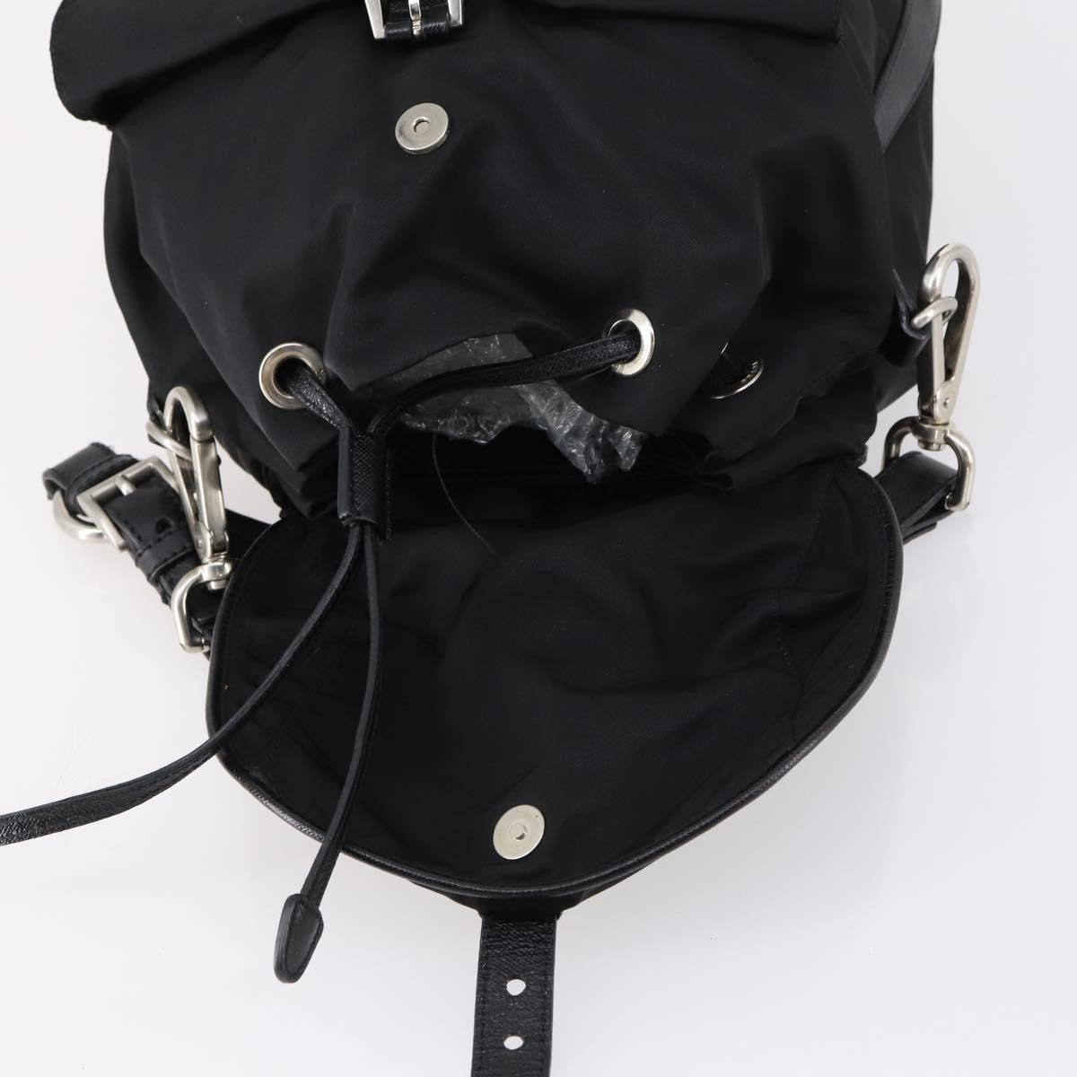 Prada Double Pocket Shoulder Bag Tessuto