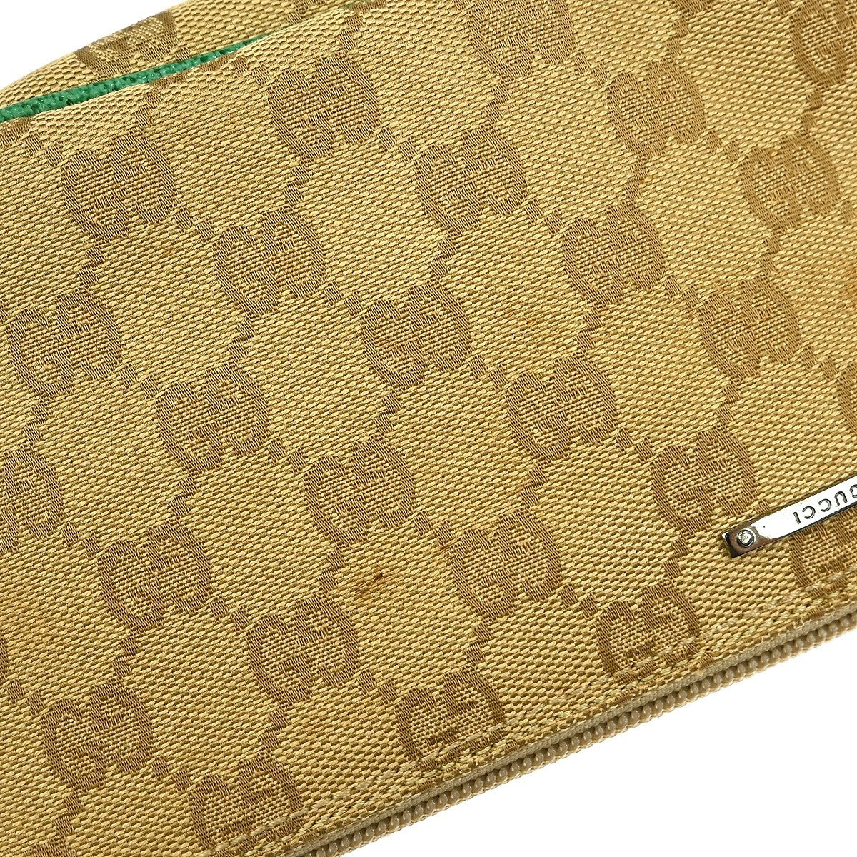 Gucci Vintage Boat Pochette GG Canvas