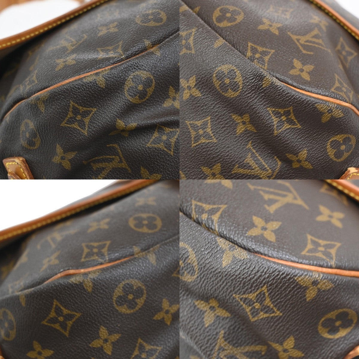 Louis Vuitton Saumur Handbag Monogram Canvas