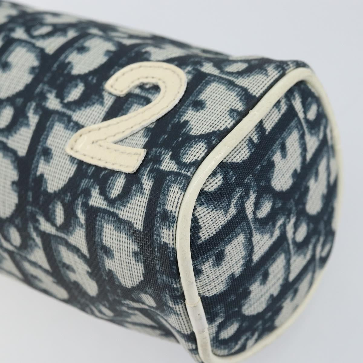 Christian Dior Vintage Trotter Pouch Canvas