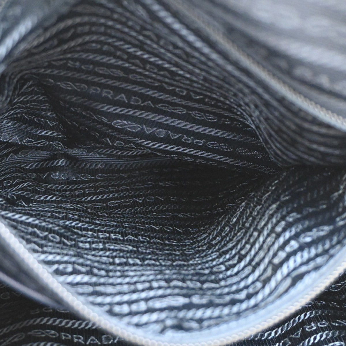 Prada Convertible Zip Tote Printed Tessuto