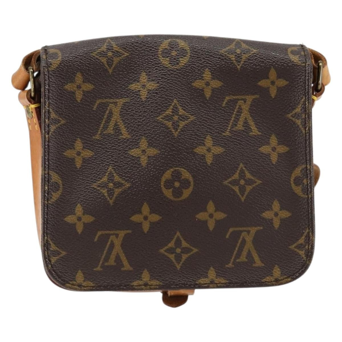 Louis Vuitton Cartouchiere Handbag Monogram Canvas