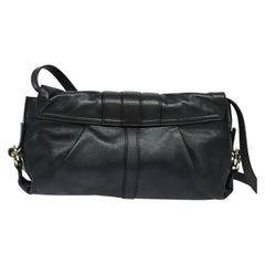 Bvlgari Chandra Flap Shoulder Bag Leather