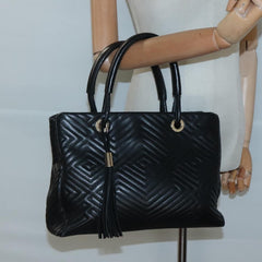Bally Vintage Handbag Quilted Leather