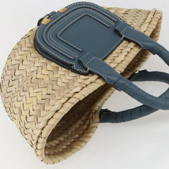 Chloe Marcie Basket Bag Raffia