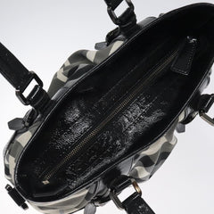 Burberry Lowry Convertible Tote Beat Check Nylon