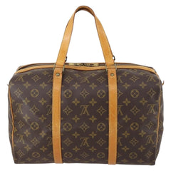 Louis Vuitton Sac Souple Handbag Monogram Canvas