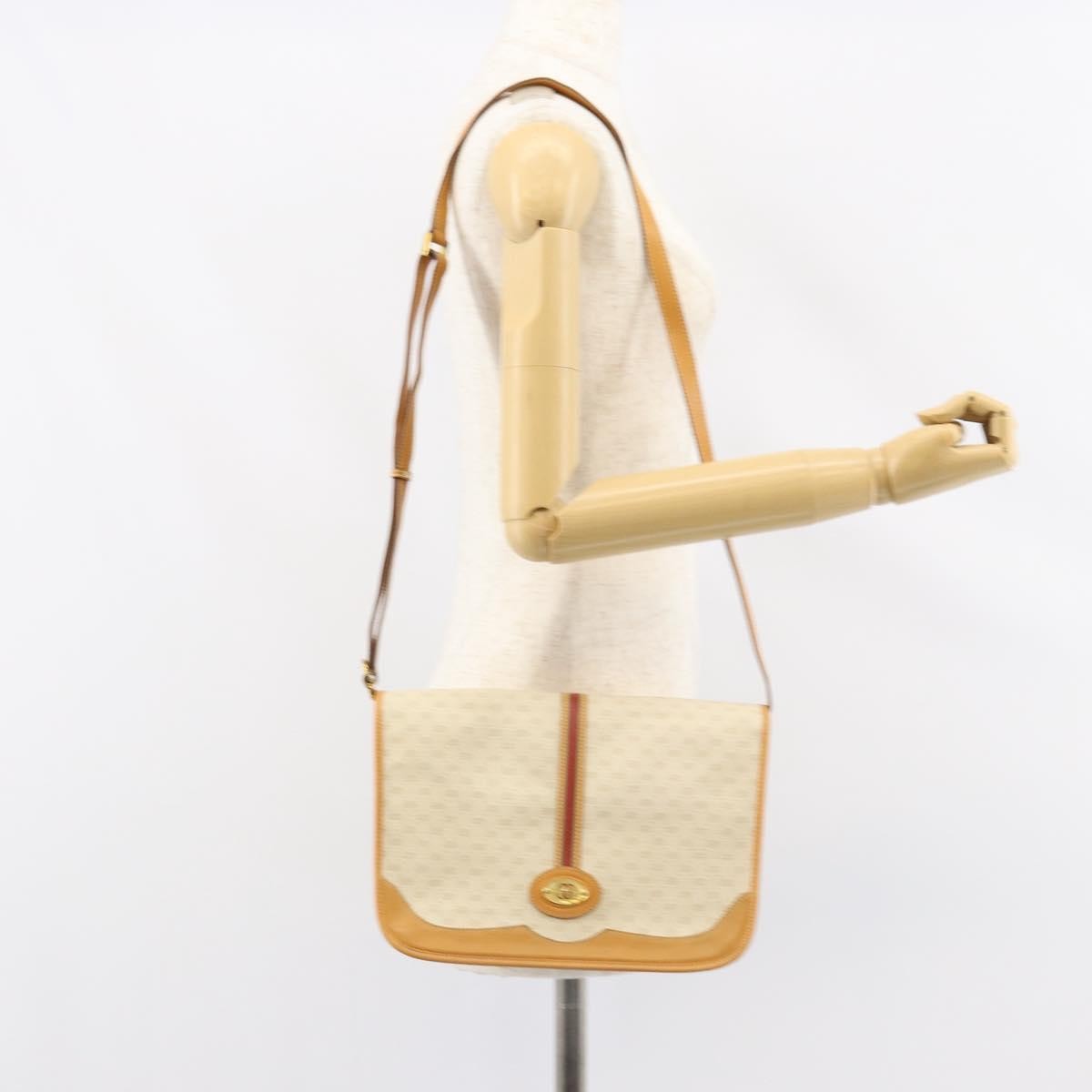 Gucci Vintage Web Sherry Line Handbag Micro GG Canvas