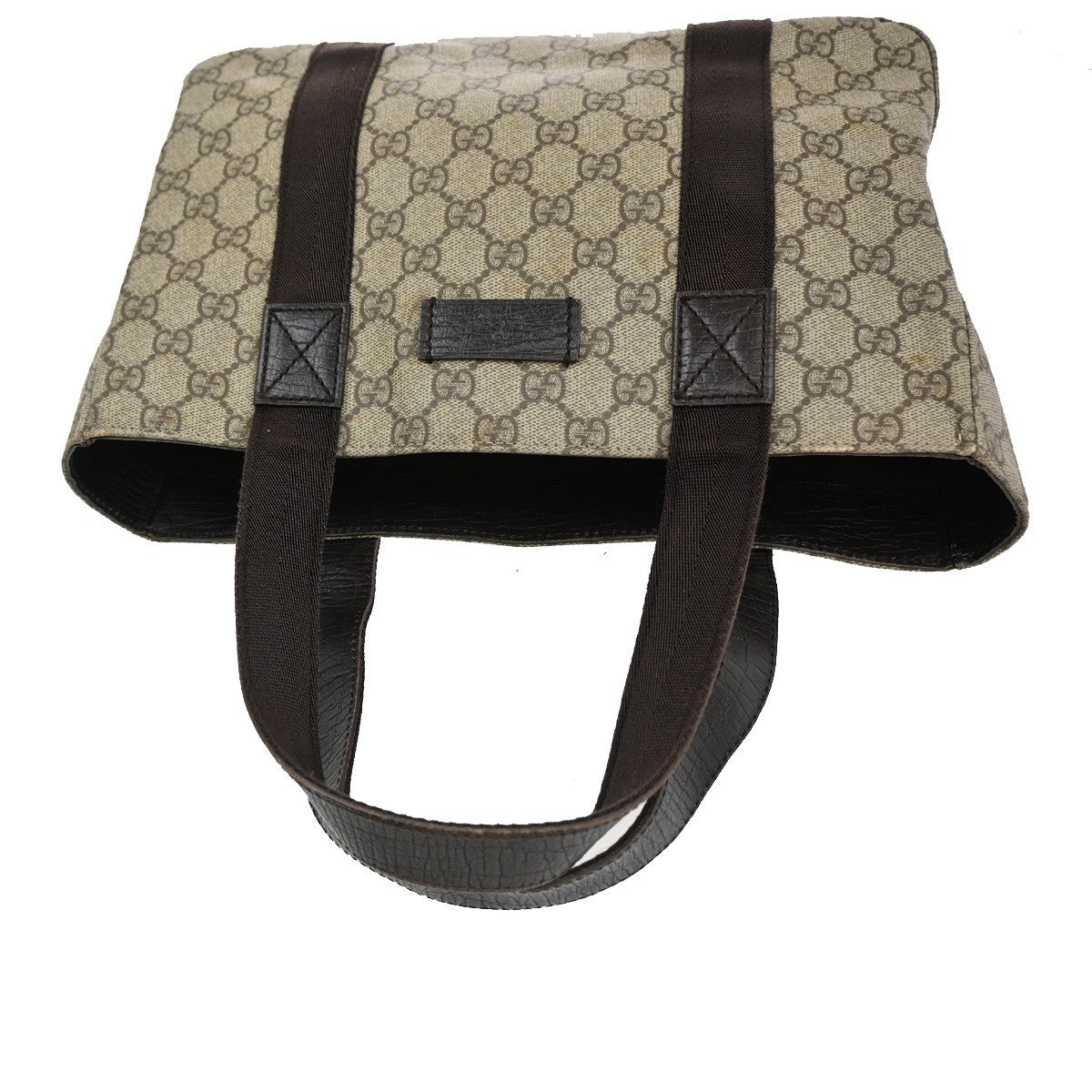 Gucci Belted Tote GG Coated Canvas