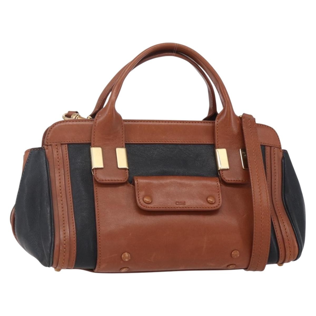 Chloe Alice Satchel Leather