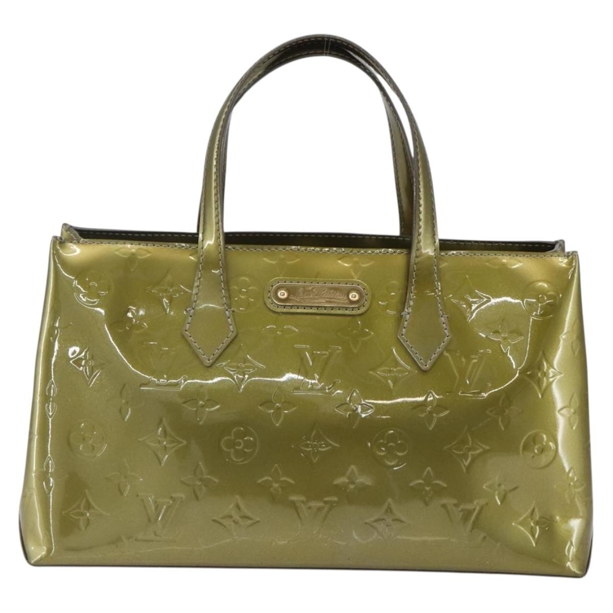 Louis Vuitton Wilshire Handbag Monogram Vernis