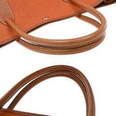 Hermes Garden Party Tote Canvas and Leather