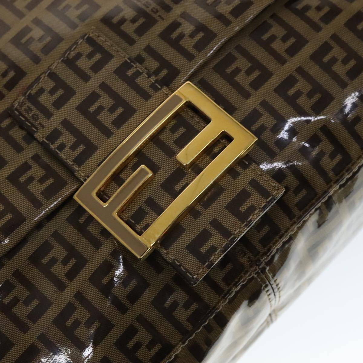 Fendi Mamma Baguette Zucca canvas