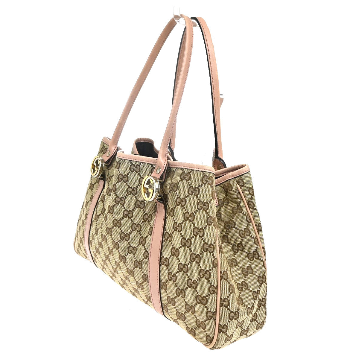 Gucci Twins Tote GG Canvas with Leather