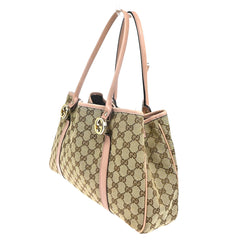 Gucci Twins Tote GG Canvas with Leather