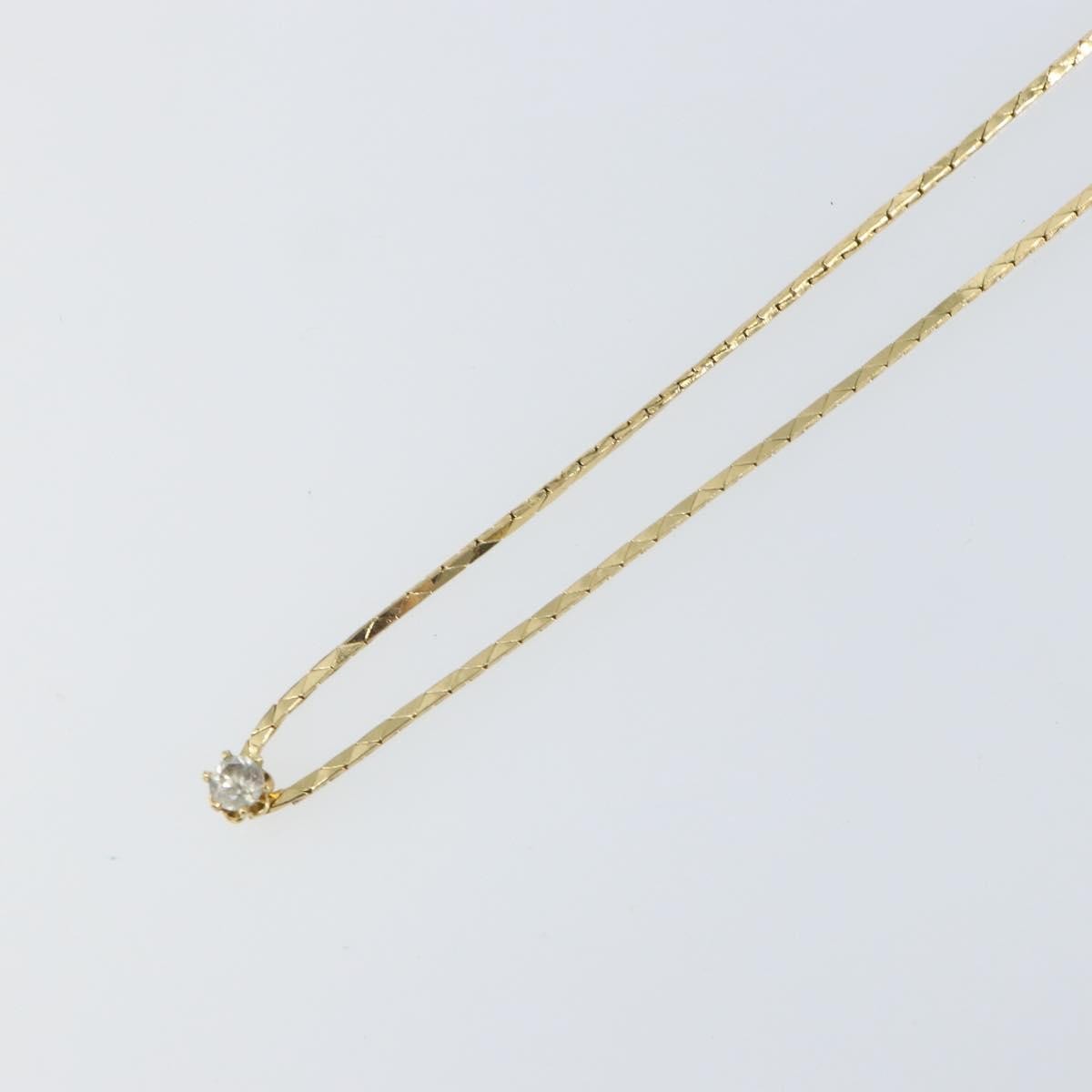 Christian Dior CD Logo necklace Metal