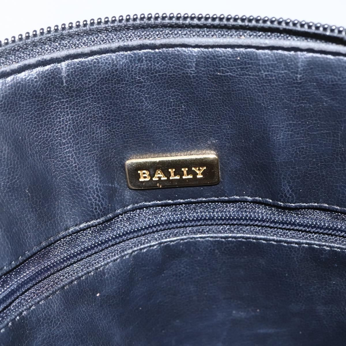 Bally Vintage Chain Shoulder Bag Quilted Leather