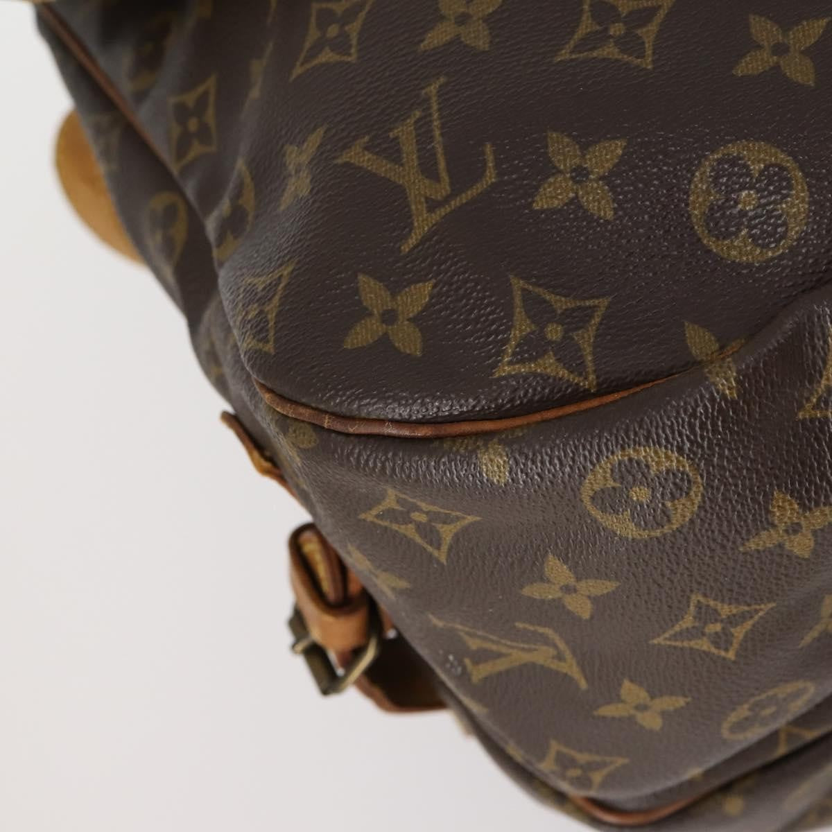 Louis Vuitton Saumur Handbag Monogram Canvas