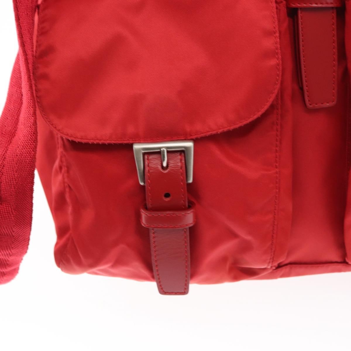 Prada Double Front Pocket Backpack Tessuto