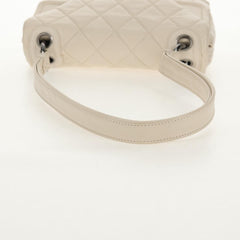 Chanel Padded Envelope Flap Bag Quilted Aged Calfskin