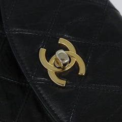 Chanel Waist Belt Bag Quilted Shiny Calfskin