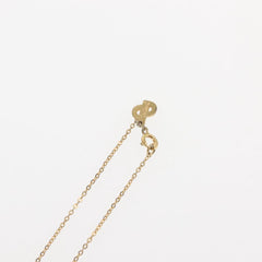 Christian Dior CD Pendant Necklace Gold-plated