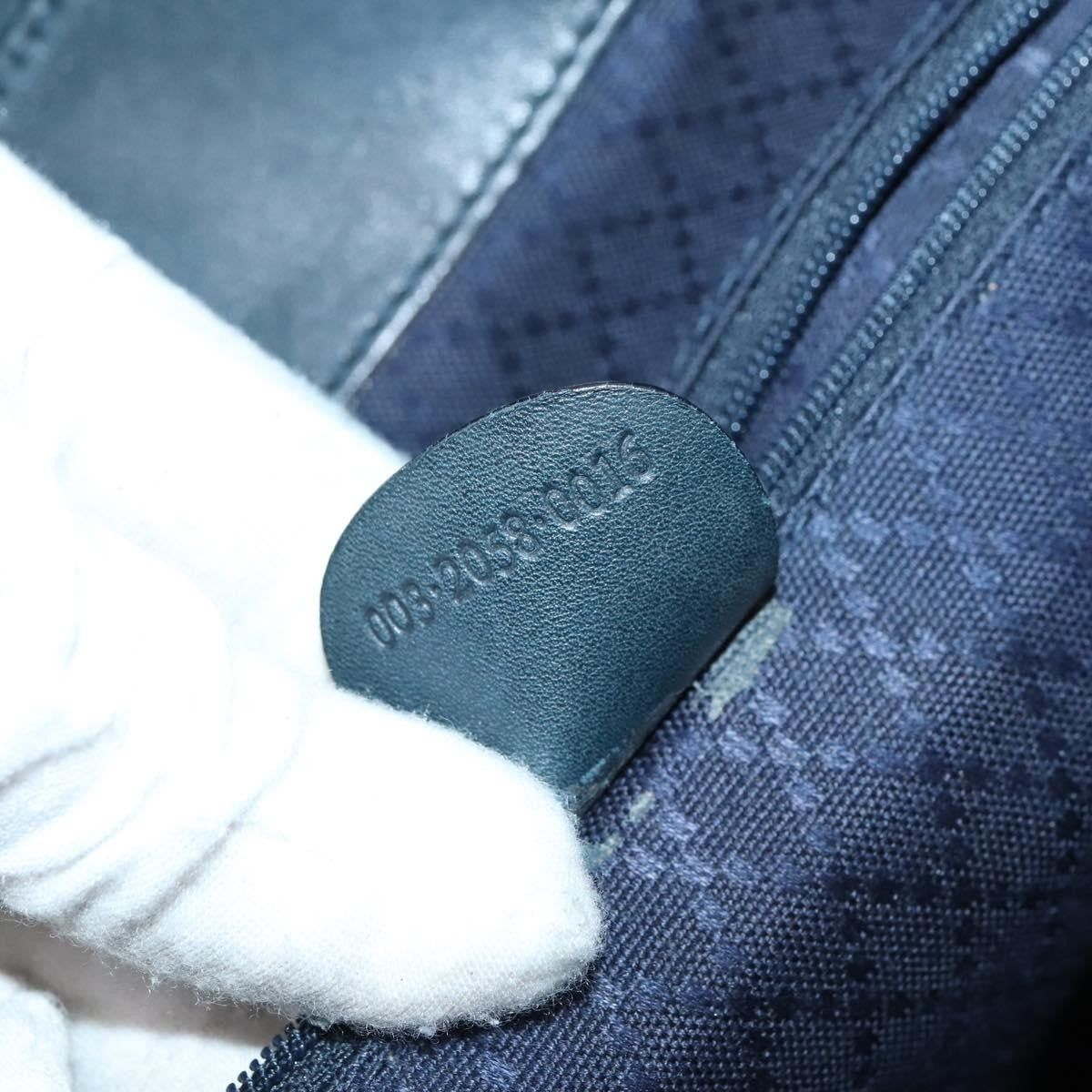 Gucci Vintage Bamboo Backpack Leather