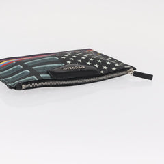 Givenchy Zipped Pouch Printed Leather