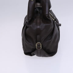 Bvlgari Chandra Hobo Leather
