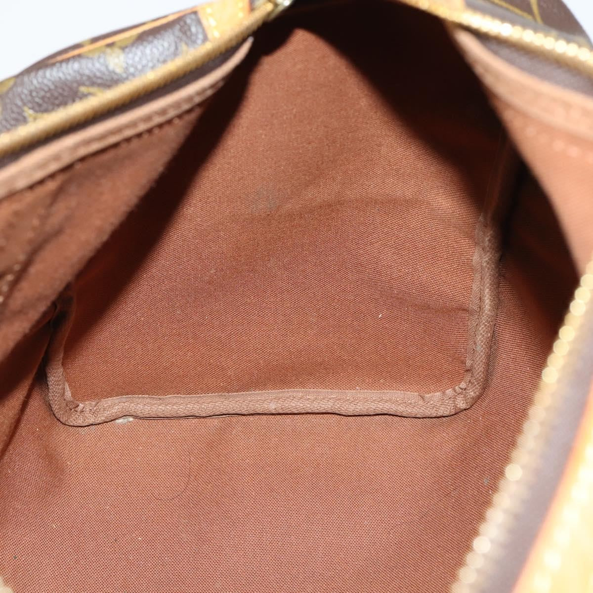 Louis Vuitton Sac Souple Handbag Monogram Canvas