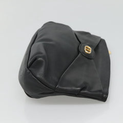 Christian Dior CD Zip Pouch Leather