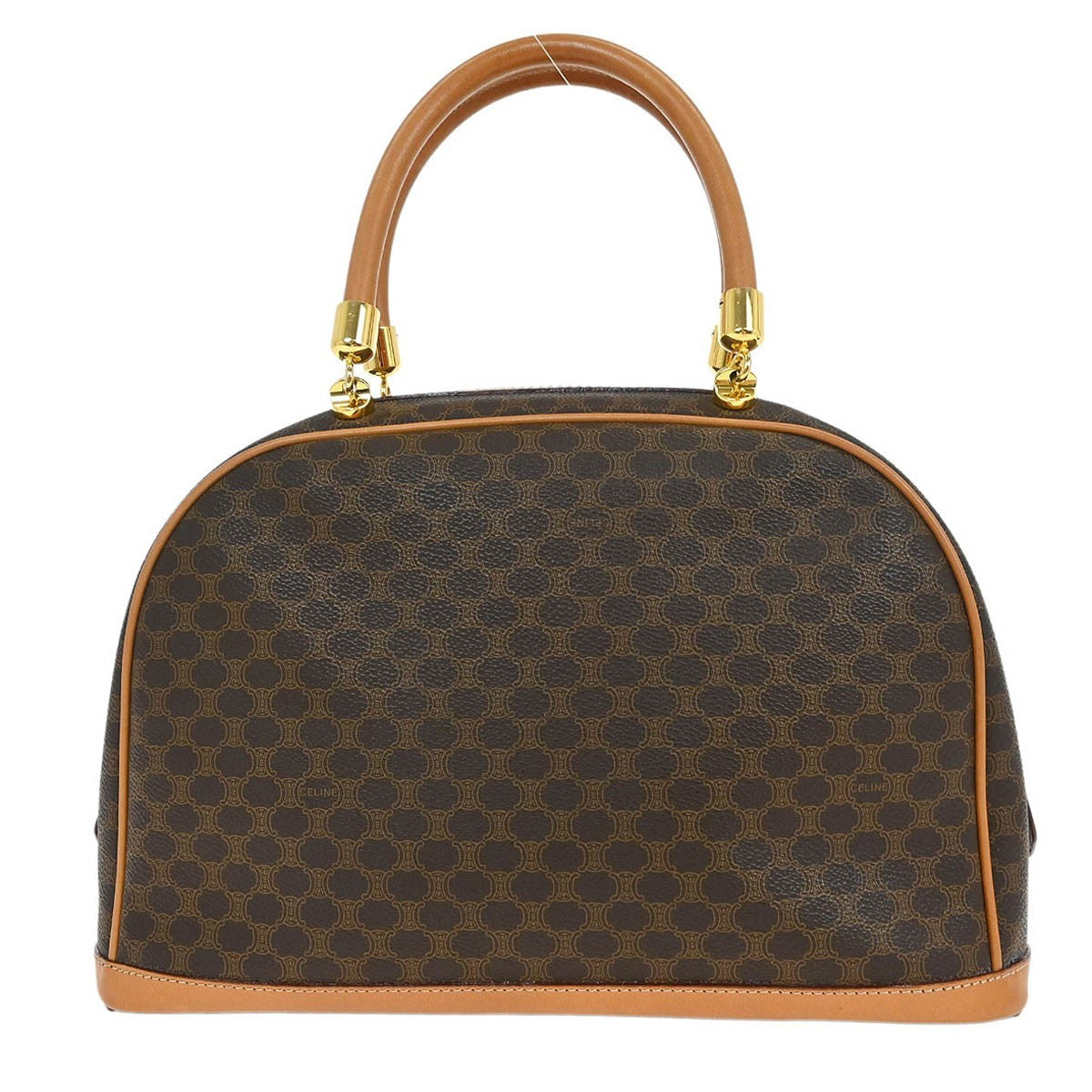 Celine C Macadam Handbag Canvas