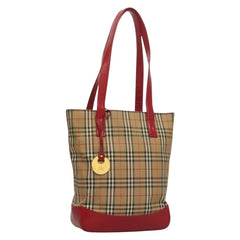 Burberry Nova Check Tote canvas check pattern