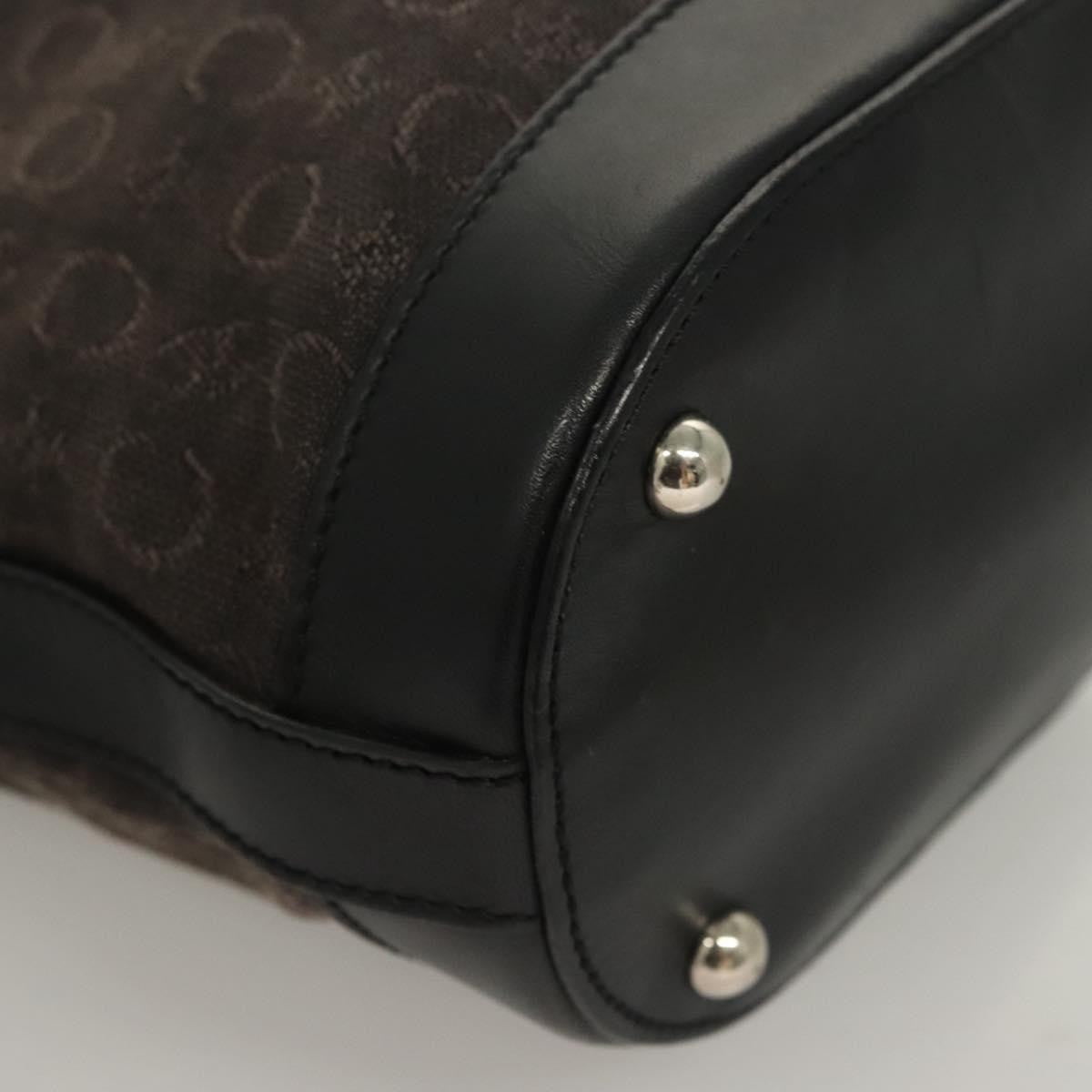 Celine C Macadam Handbag Canvas