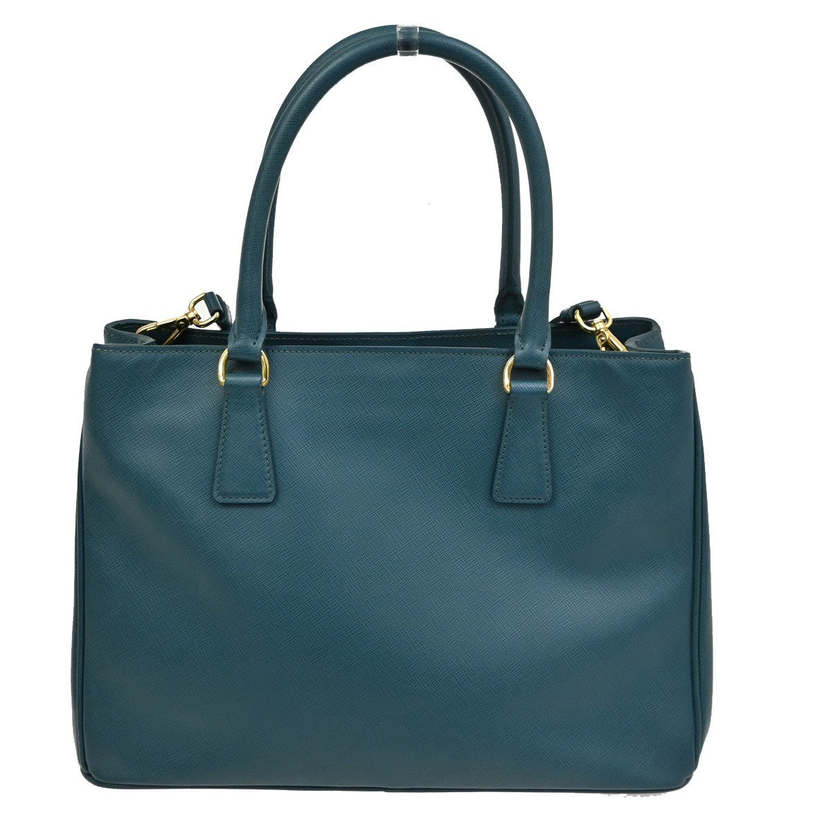 Prada Double Zip Lux Tote Saffiano Leather