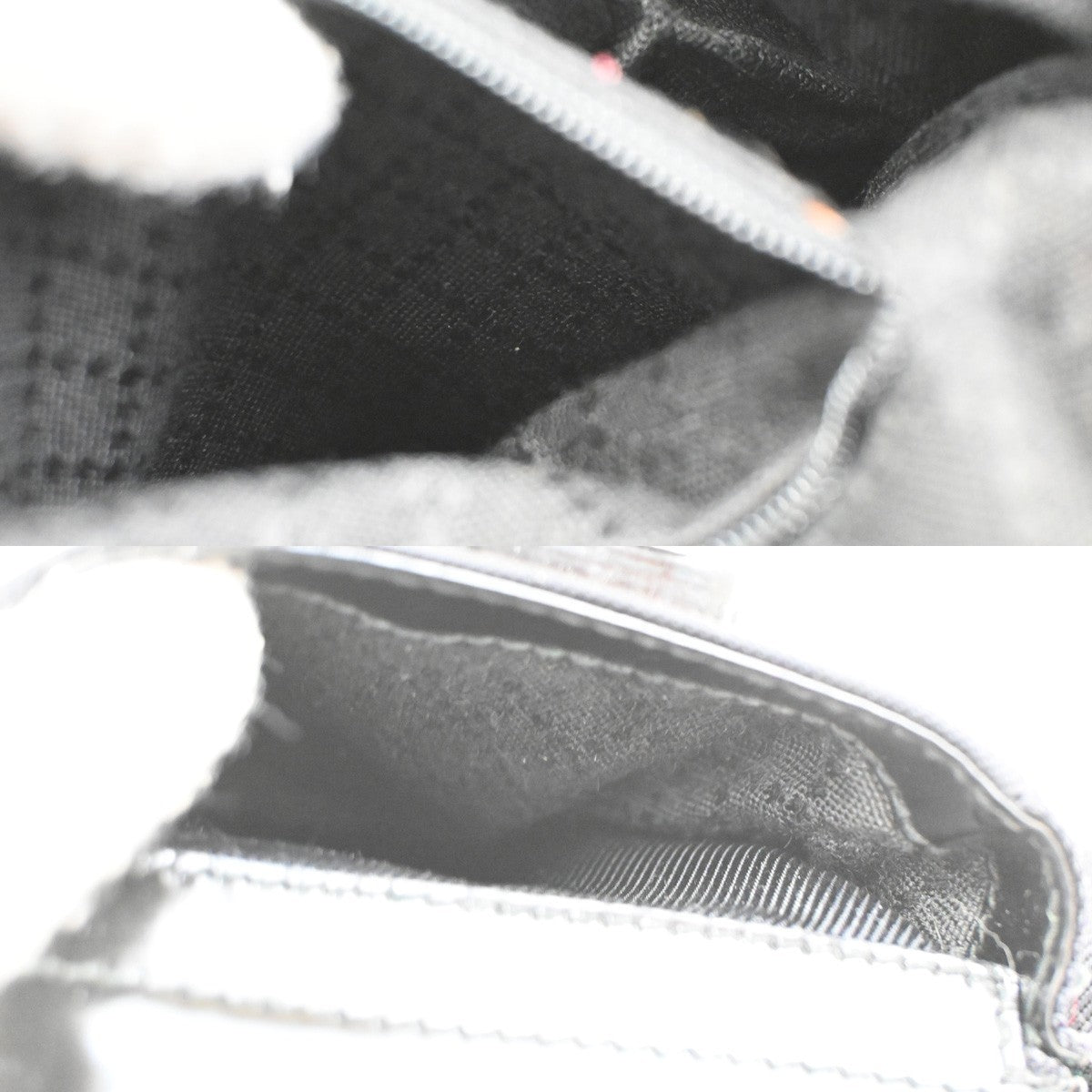 Gucci Vintage Bamboo Backpack Nylon and Patent Leather