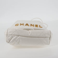 Chanel 22 Chain Hobo Quilted lambskin