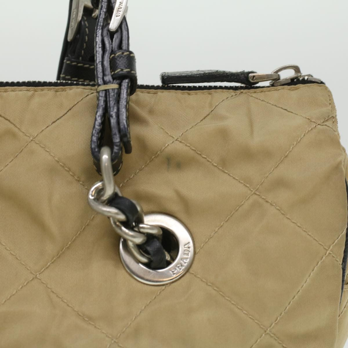 Prada Chain Shoulder Bag Tessuto