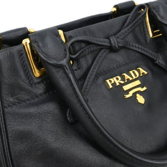 Prada Convertible Bow Tote Soft Calf