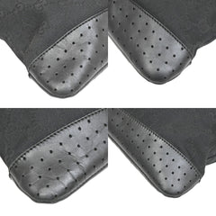 Gucci Zip Messenger GG Canvas with Perforated Leather