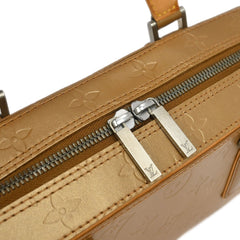 Louis Vuitton Mat Shelton Handbag Monogram Vernis