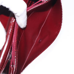 Cartier Happy Birthday Long Wallet Patent leather